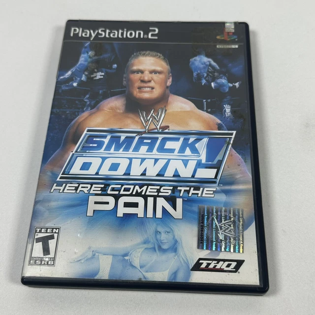 WWE SmackDown Here Comes the Pain (Sony PlayStation 2 PS2  2003) No Manual