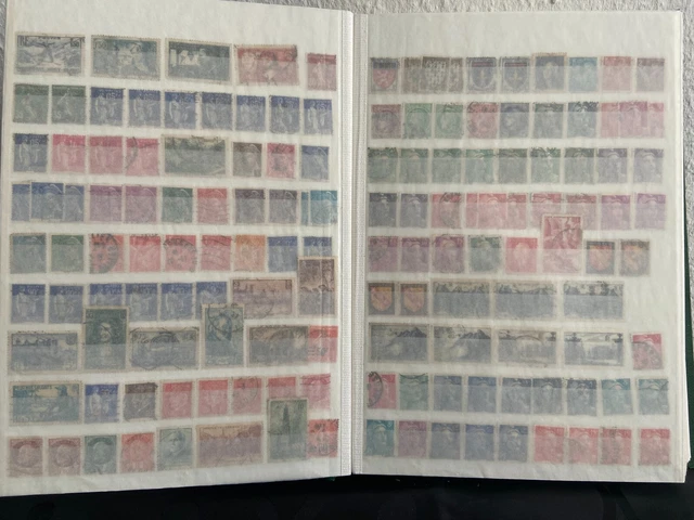 FRANKREICH ab KLASSIK bis EURO - GEST. - LAGERBUCH - viele HUNDERTE BM - 16 S. 3
