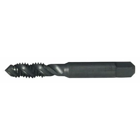 GREENFIELD THREADING 282450 Spiral Flute Tap, 5/16"-18, Plug, UNC, 3 Flutes,