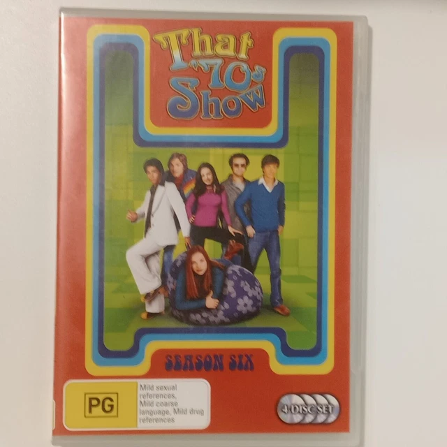 That 70's Show : Season 6 (DVD, 2003) region 4