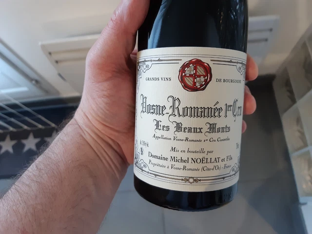 Très grand vin de bourgogne VOSNE ROMANEE 1er CRU LES BEAUX MONTS - NOELLAT 2004 2