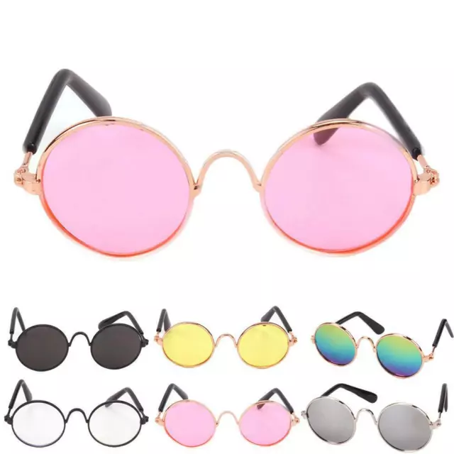 Doll Glasses Vintage Oval Glasses Suitable For 18 Best Silver inches Dolls U1C5