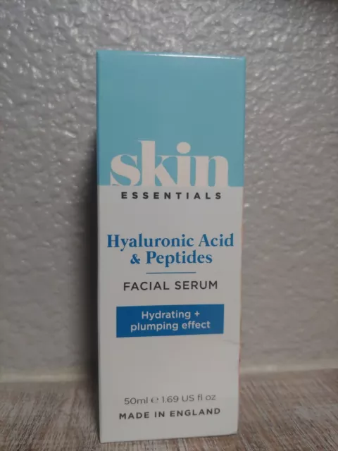 Skin Essentials Hyaluronic Acid & Peptides Facial Serum 1.69 oz