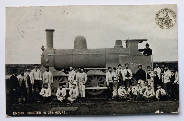 LONDON & NORTH Western Railway Steam Train Erected in 25.5 Hours ...