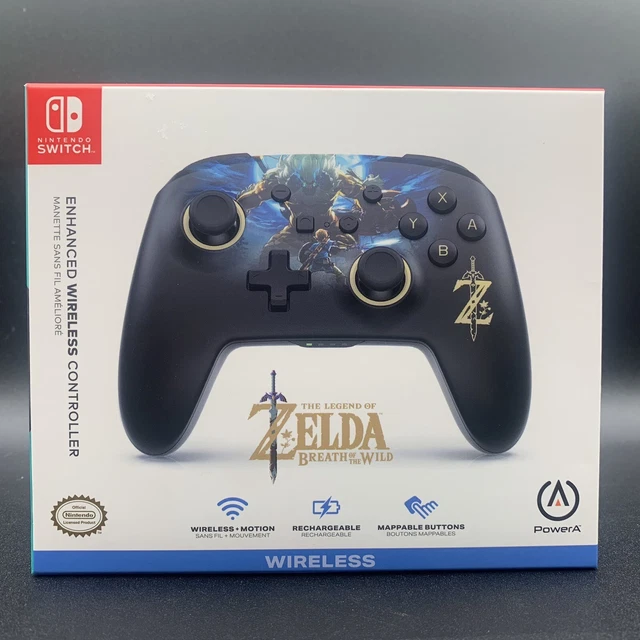 POWER A ENHANCED Wireless Controller Nintendo Switch (ZELDA BREATH OF