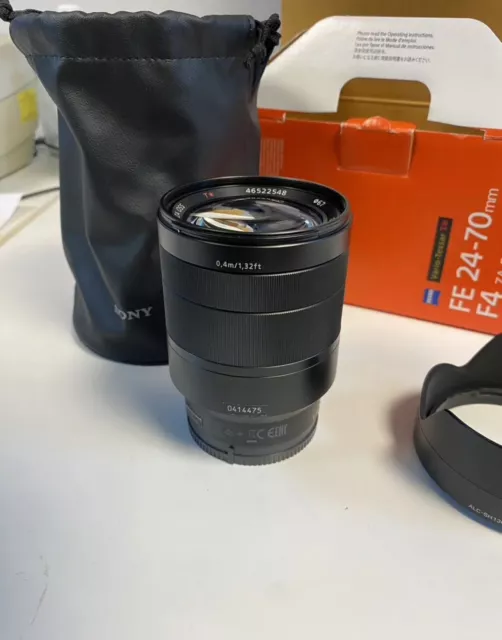 Sony Vario-Tessar T* FE 24-70mm F4 ZA OSS Lens