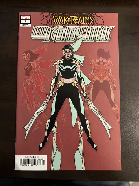 War of the Realms New Agents of Atlas #4  Yu 1:25 variant Marvel 2019