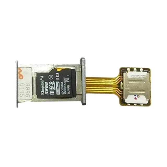 Hybrid Dual SIM Card Adapter Micro SD Nano SIM Adapter für Android 2