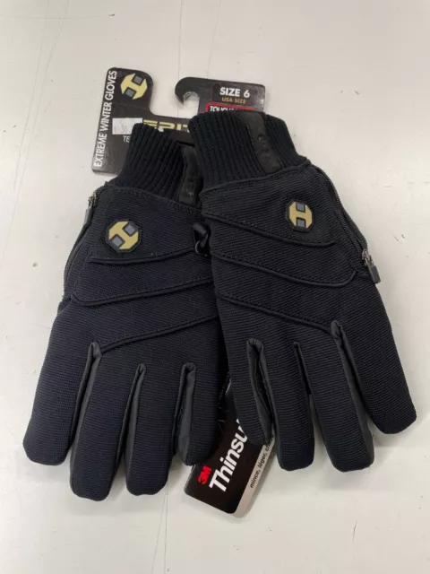 Heritage Extreme Winter Glove SZ 6 Thinsulate Waterproof TouchScreen Friendly