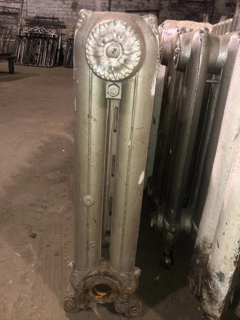Cast iron radiator steam  decorative ornate ornamental