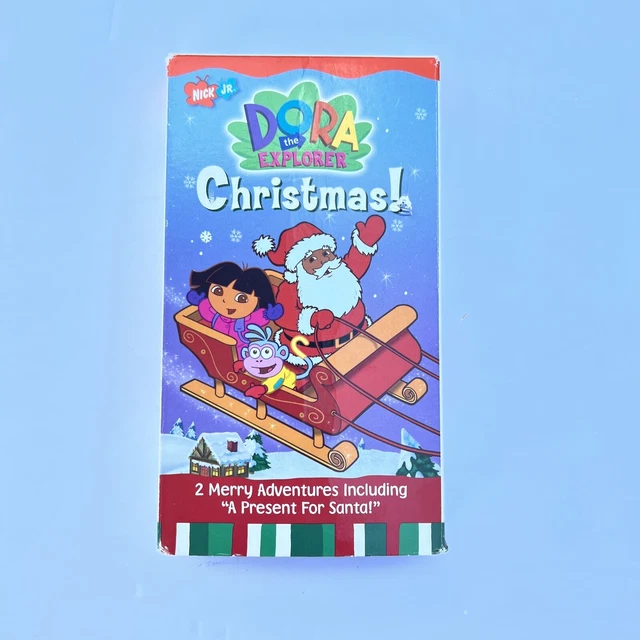 DORA THE EXPLORER Christmas! (2002, VHS) Nick Jr Holiday Works 2 ...