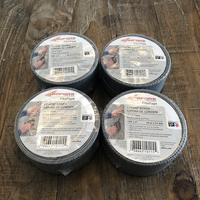 Adfors Joint Tape Cement Board 150 ft x 2 inch Set of 4