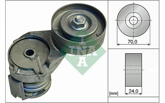 INA Galet tendeur pour VOLKSWAGEN GOLF 534 0138 30 - Pièces Auto Mister Auto