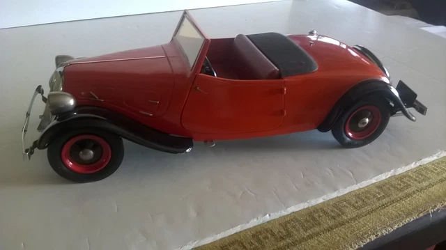 VOITURE ANCIENNE TÔLE Cij 4 Cv Friction Jep Joustra Cr EUR 79,00