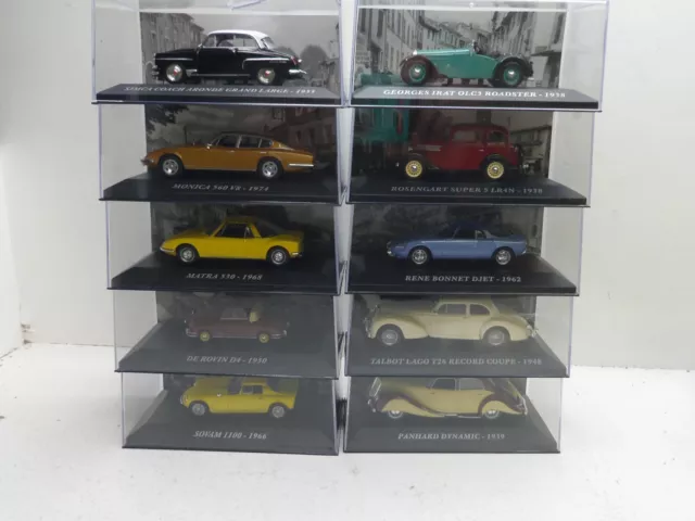1/43 Ixo Lot Voiture