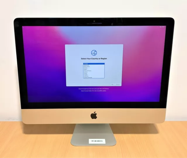 Apple iMac 21.5" 2015 A1418 - Core i5 5th Gen 5250U / 8GB RAM / 1TB HDD / Silver