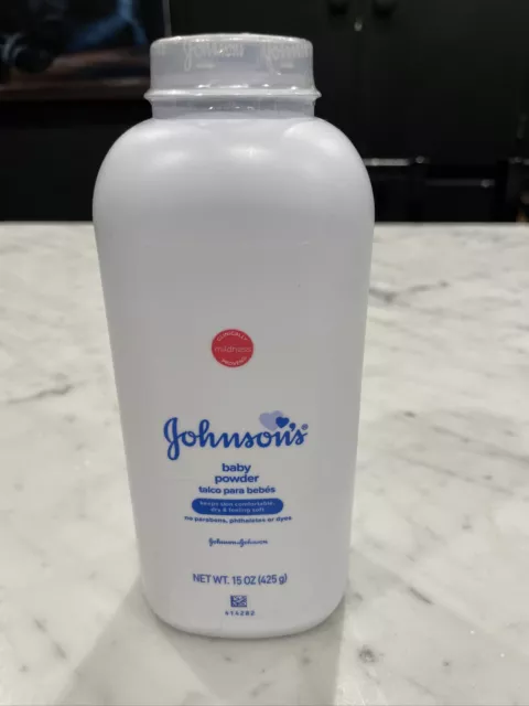 Johnson & Johnsons Baby Powder Talc Original 15oz Discontinued Sealed NEW