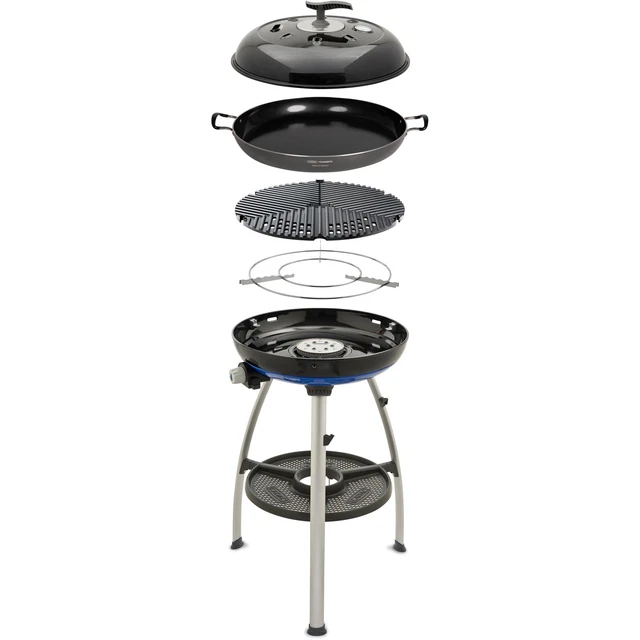 CADAC Carri Chef 50 BBQ/Dome/Paella pan Gasgrill, 50mbar - Camping Wagner Editio
