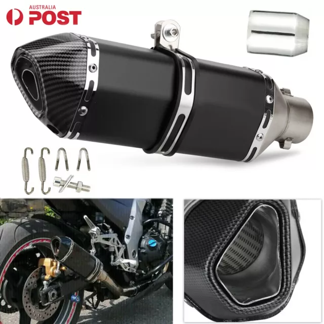 Universal Motorcycle Exhaust Muffler Pipe Removable DB Killer Slip on 38-51mm AU