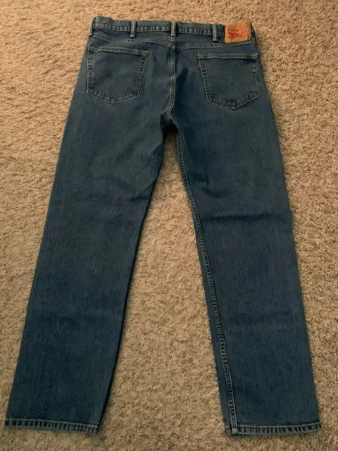 EUC Levi's 505 Jeans Regular Straight Mens tag=40x32 (MEASURED 38x31) (6838)