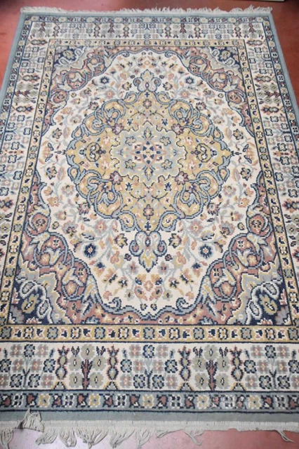 Tappeto 230x150 Cm Azzurro Beige Marroncino