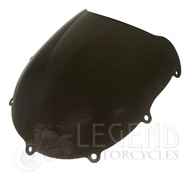 thumbnail image 2 of Suzuki GSXR600 / GSXR750 K6 K7 Double Bubble Windscreen – Black, UK Seller (2318-B) 2 of 6