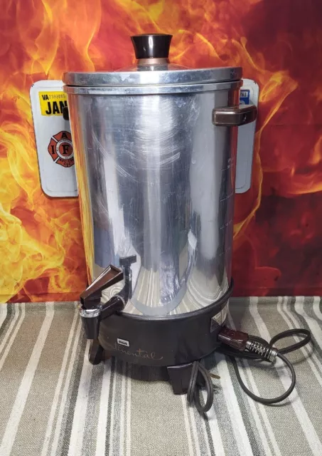 *REPLACEMENT PARTS* 60s West Bend Stainless 30 Cup Coffee Percolator Model  7210