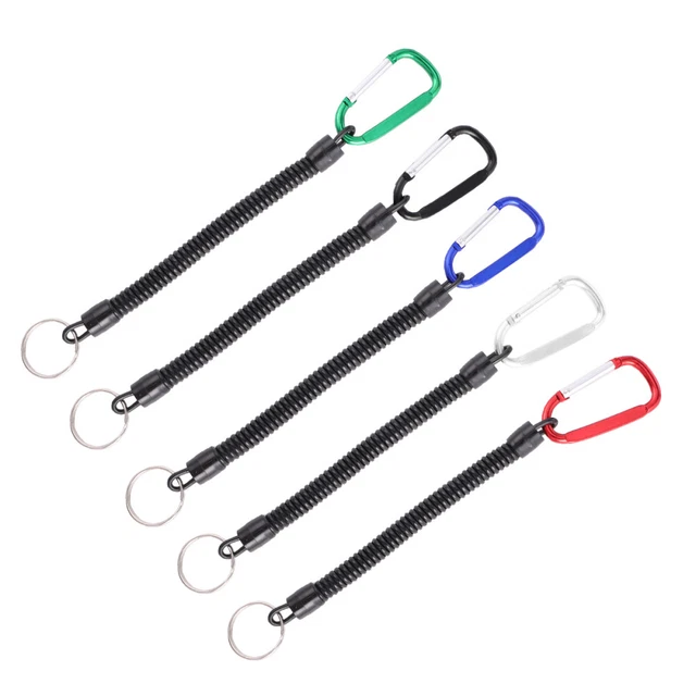 Élastique De Corde Pêche Porte-clés Cordes Longe À Mouche Lanière Pour Hommes
