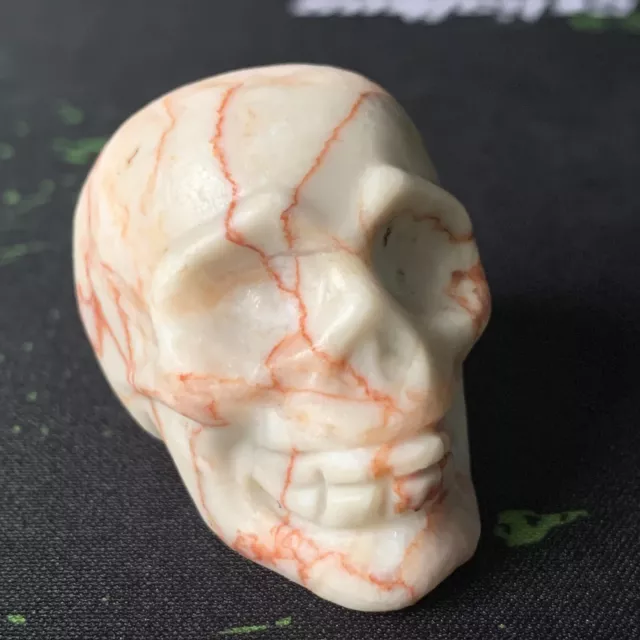 Natural hand carved miscellaneous skull 1PC 76g