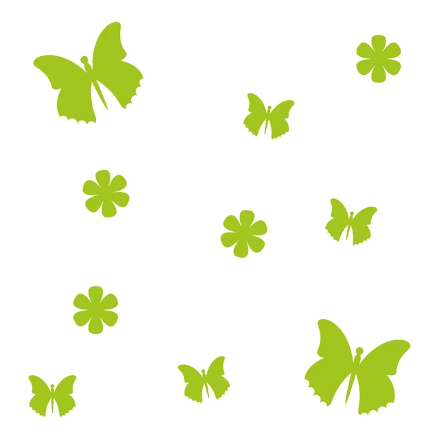 Rose 10 Cm Autocollant Tatouage Voiture Fenêtre Porte Miroir Film