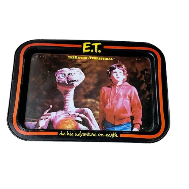 VINTAGE METAL TV Tray Et The Extra Terrestrial 1982 In Original