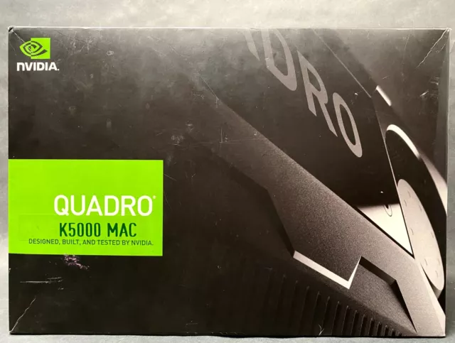 NEW PNY NVIDIA Quadro K5000 MAC - 4 GB GDDR5 - Professional graphics board