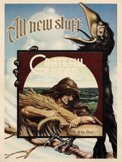 Grateful Dead Wake of the Flood LE 12x18 Lithograph Poster xx/200 Rick Griffin Grateful Dead Wake of the Flood LE 12x18 Lithograph Poster xx/200 Rick Griffin