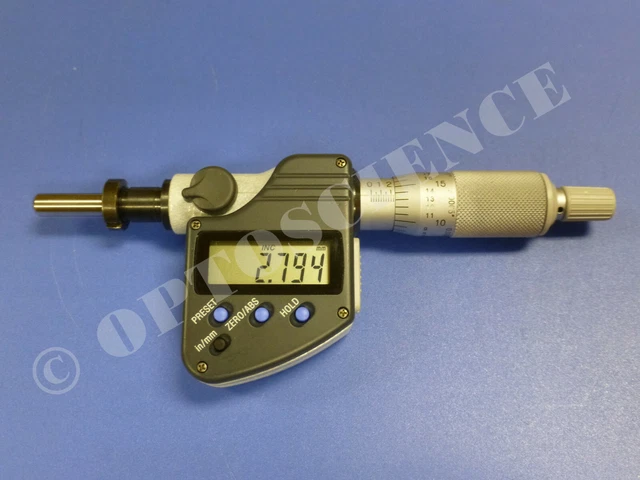 Mitutoyo Digimatic 350-354-10 Digital Micrometer Head w/ LCD Display, 1" / 25mm Mitutoyo Digimatic 350-354-10 Digital Micrometer Head w/ LCD Display, 1" / 25mm