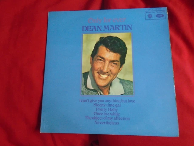 Dean Martin, Only For Ever, Vinyl LP Record