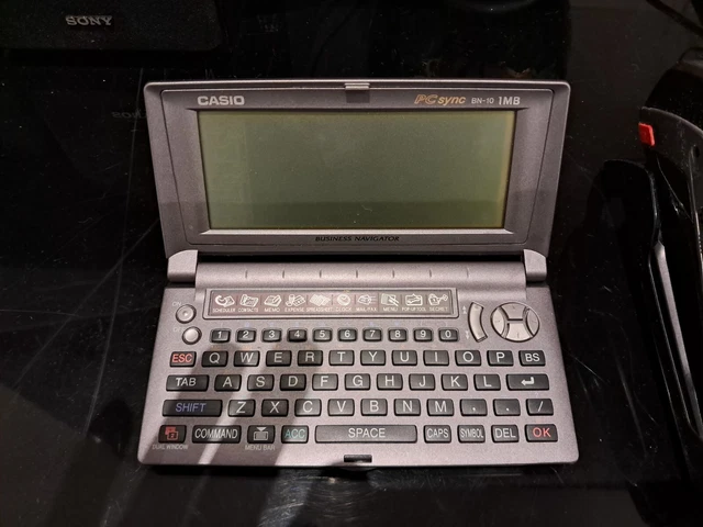 vintage, rare Casio BN-10... le Business Navigator (BN) est un