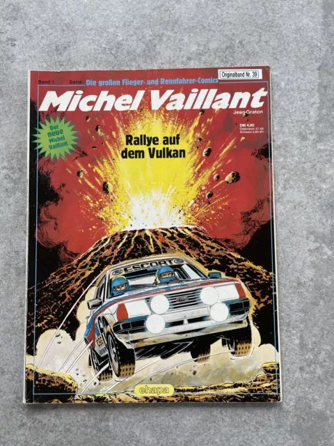 Michel Vaillant Comic, Jean Graton, Rallye auf dem Vulkan, Band 1, 1981