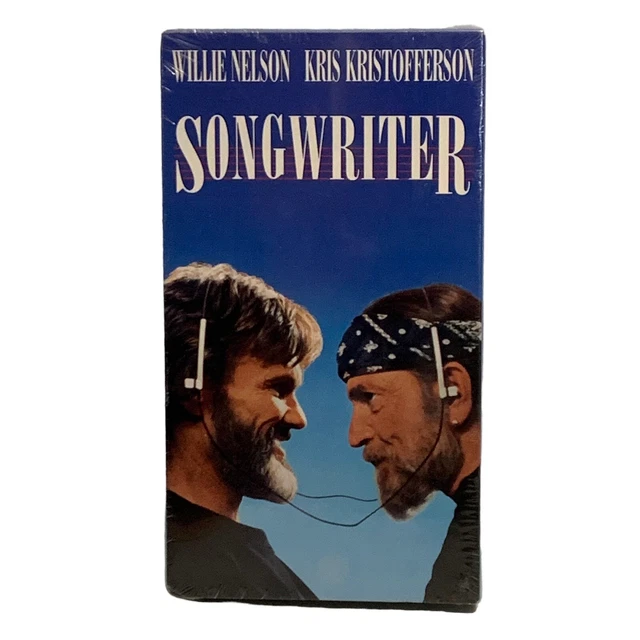 SONGWRITER VHS MUSIC Movie Willie Nelson Kris Kristofferson New Sealed