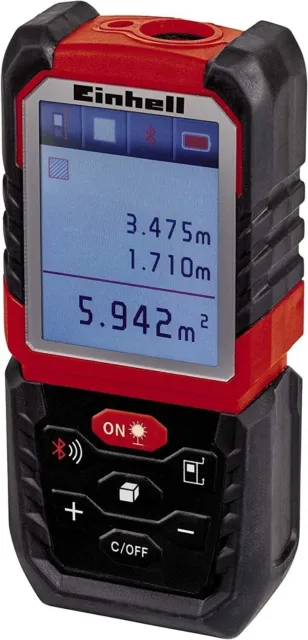 Einhell Laser-Distanzmesser TE-LD 60 Rango de Medición 0,05 -60M 2270085 App