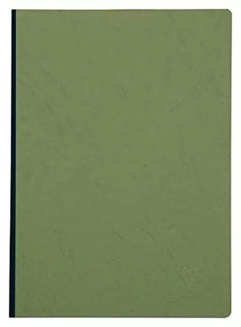 Clairefontaine Basic Large Clothbound Notebook (8 1/4" x 11 3/4") Green 192