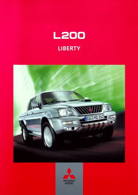 265138) Mitsubishi L 200 - American Sport II - Prospekt 02/2003