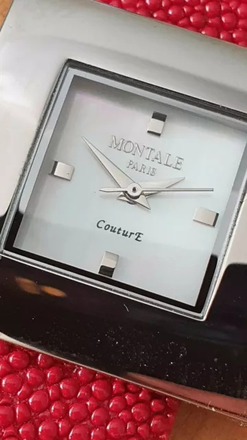 Montale stylish analog watch - stingray strap - MOP dial - new - RRP 189€