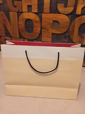 Bally Bally Medium Paper Gift  Bag/Carrier Shopping Bag.42cmx30cmx14cm 