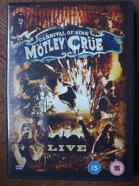 Motley Crue: Carnival of Sins: Live (DVD, 2005)