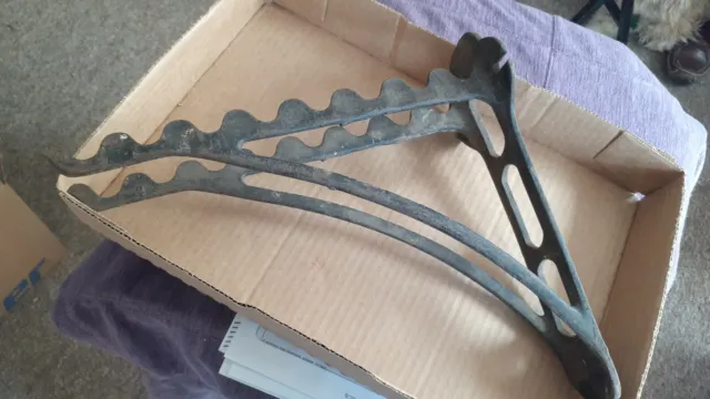 Vintage Cast Iron Horse Tack Harness Bracket Tool Wall Rack Barn Hook