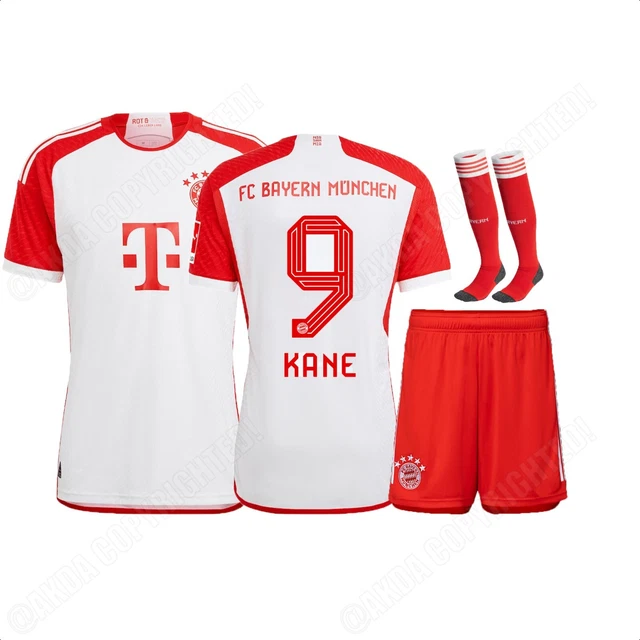 2023-24 New Mens Kids Kits 23/24 Boys Training Suits Short Shirt+Sock Sports Set 3