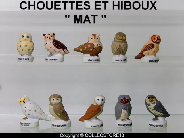 Serie Complete De Feves Les Chouettes Mat    2024