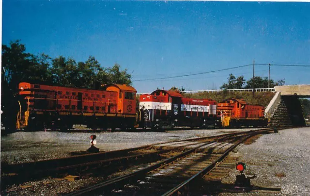 Genesee & Wyoming Railroad Freight Yard - Retsof, Livingston County NY, New York