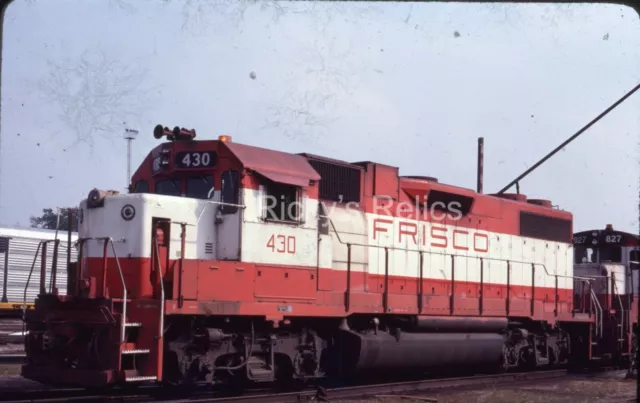 Original Slide SLSF #430 EMD GP38-2 1979 Frisco St. Louis MO