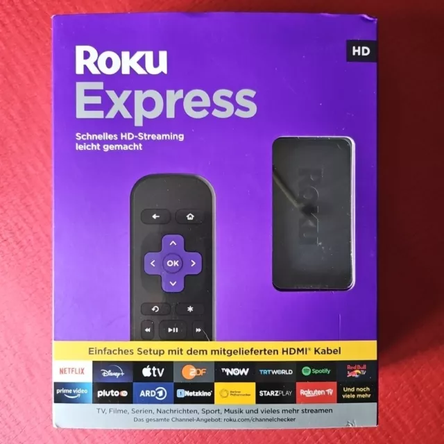 ROKU 3930EU Express HD Streaming Player in OVP